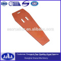 rock crusher spares high manganese steel casting parts wear plate protection plate side plate spare part for crushers